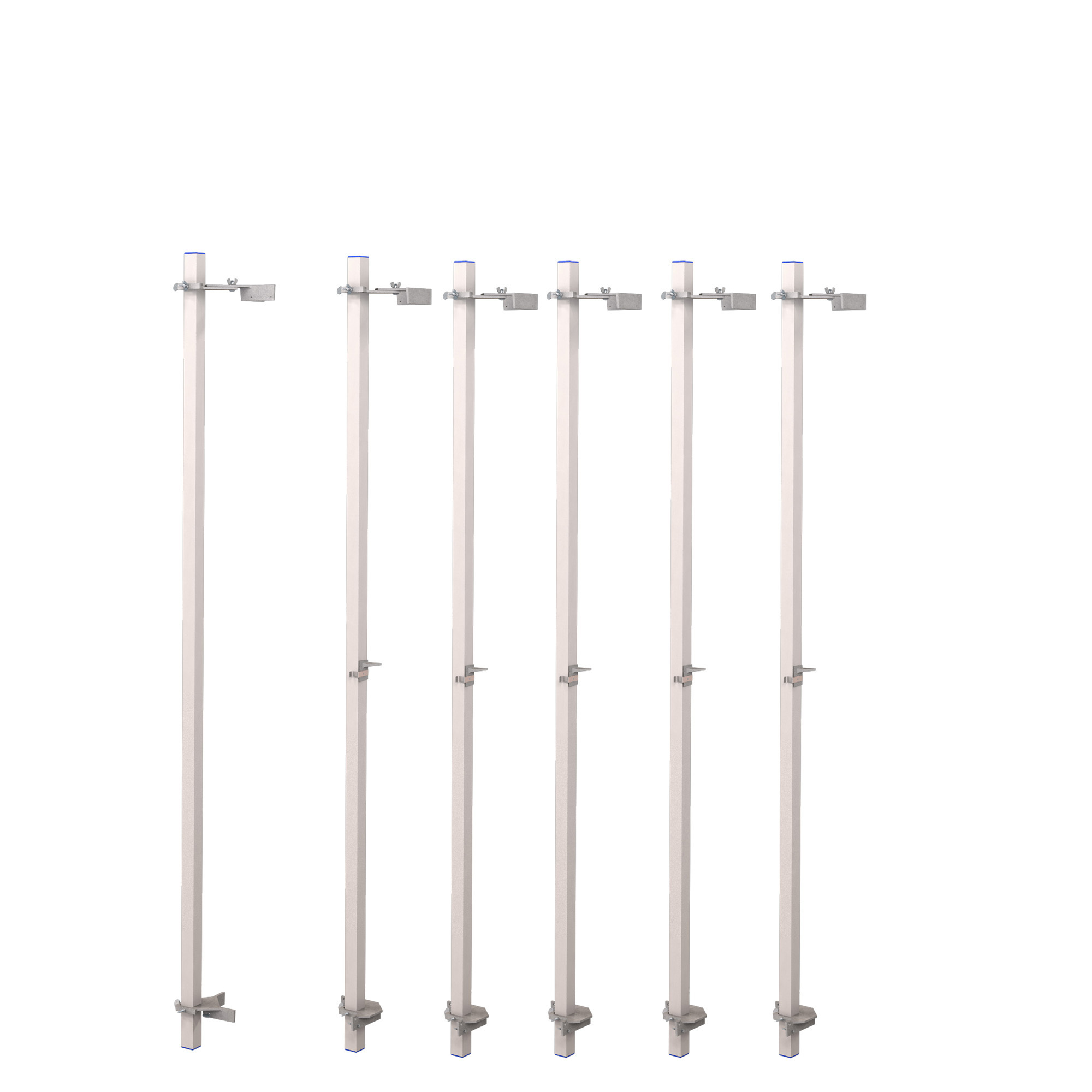 Bon Pro Plus, Corner Pole - Set Of 6 - Model R, Model# 11-487